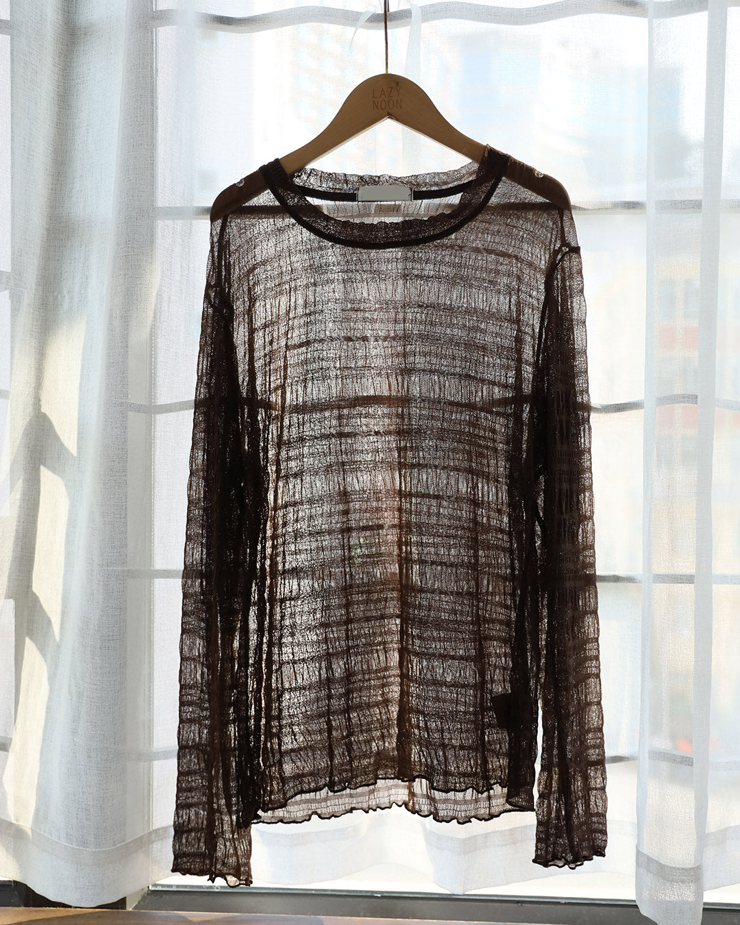 Crinkle Mesh Top (3 Colors)