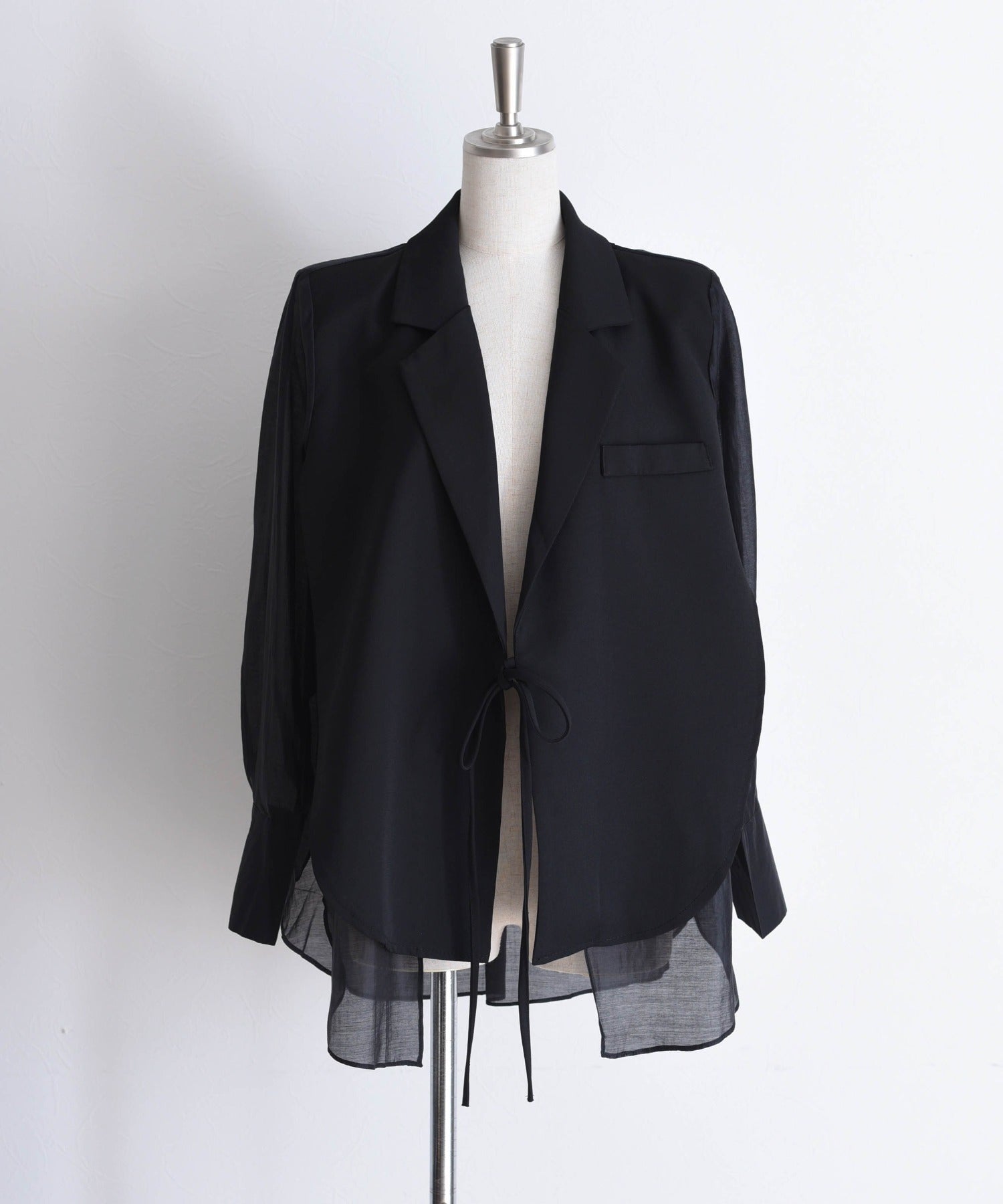 Silky Layered Blazer (2 Color)