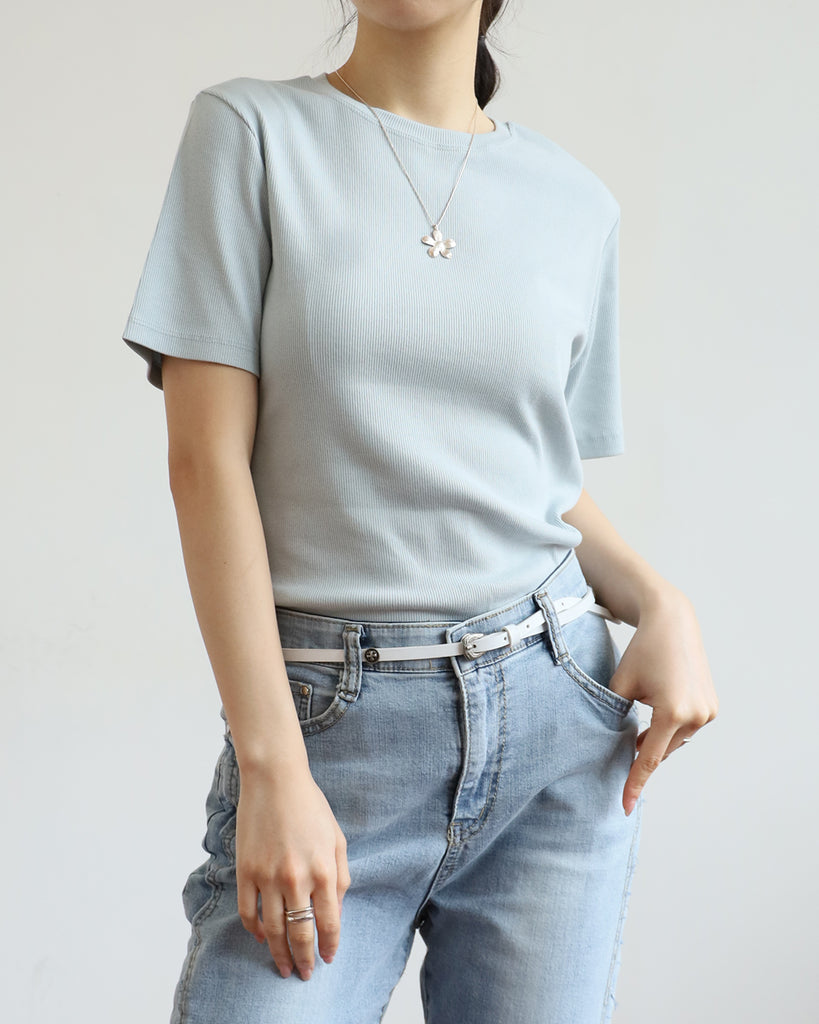 Basic Ribbed Top (5 color)