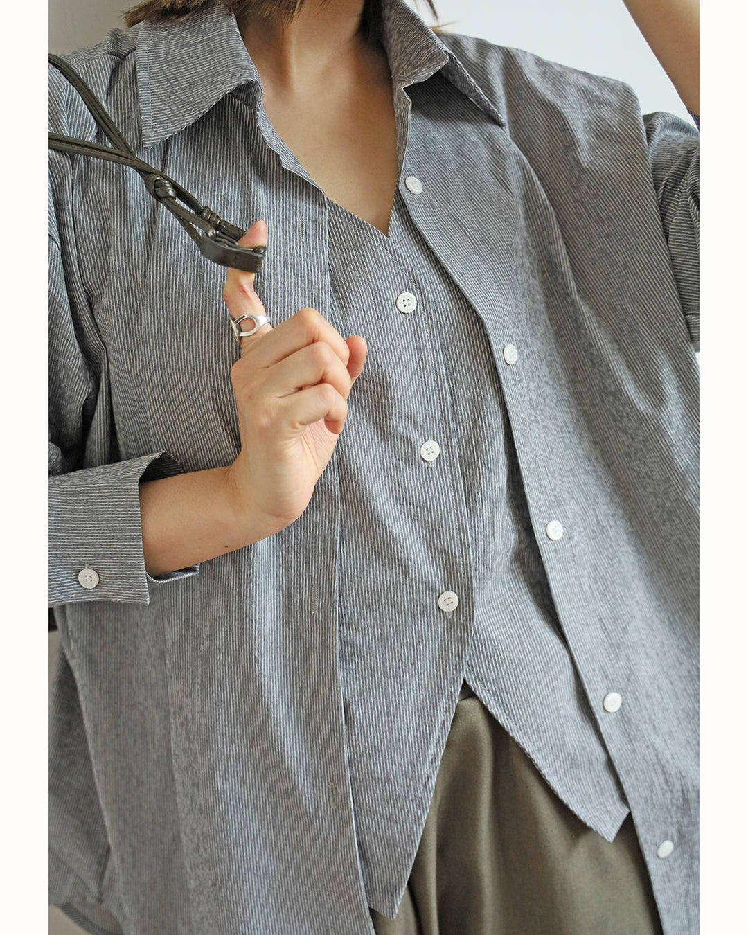 2 in 1 Layered Shirt (2 Color)