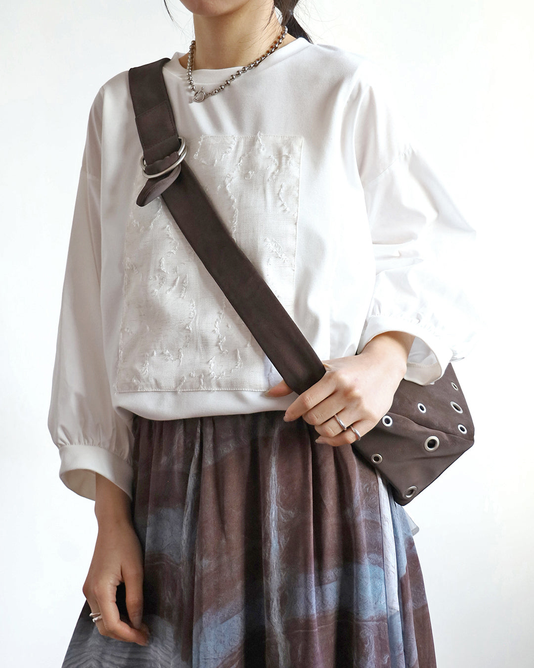 Japan Brand - Mix Fabric Tee (2 Colors)