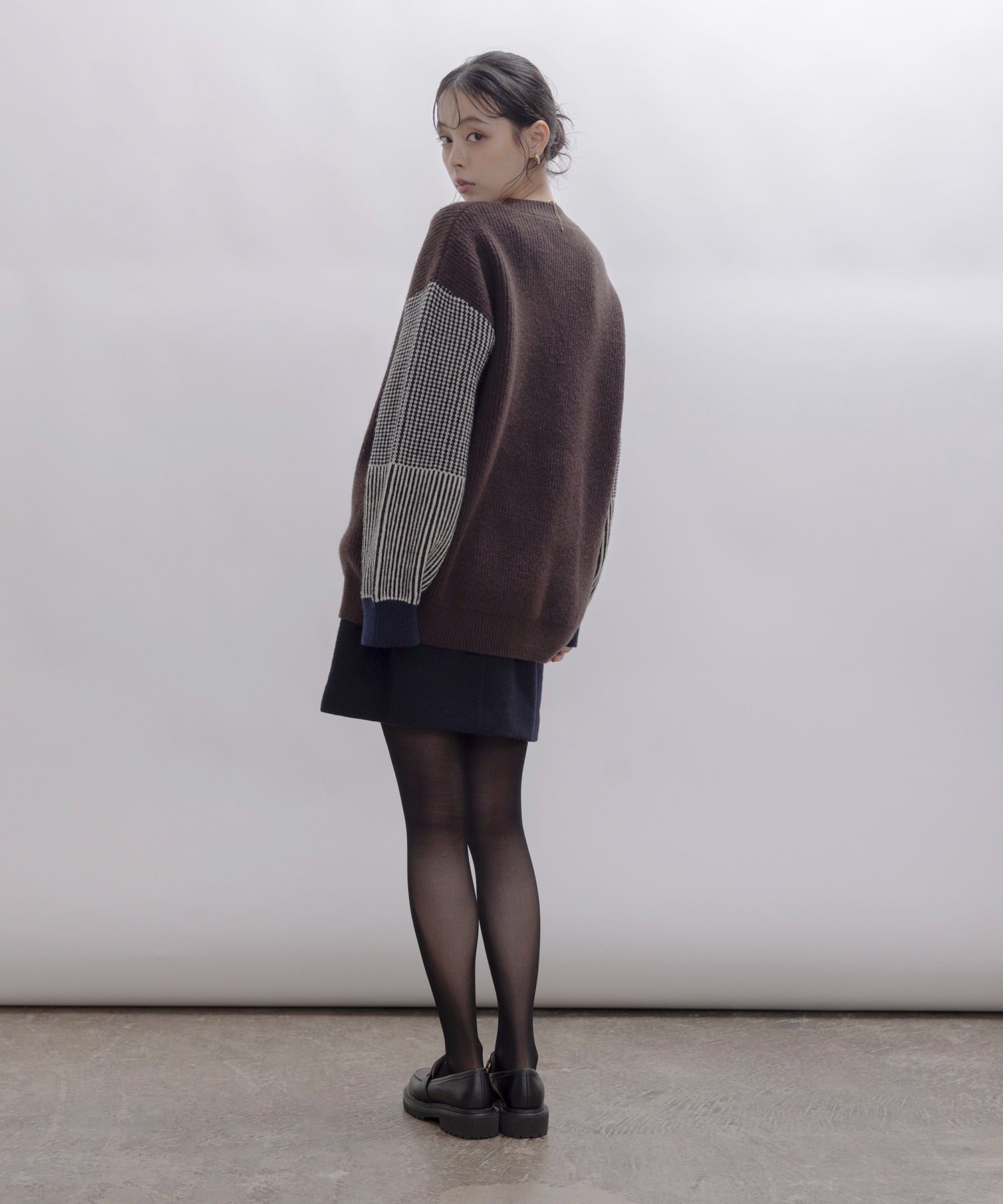 Embroidery Zip Up Cardigan (2 color)