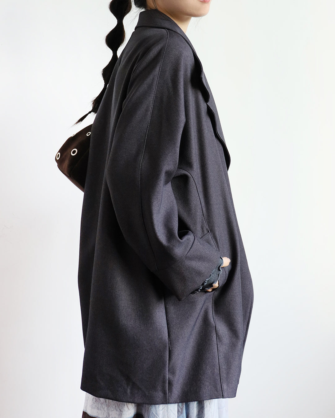 Mid-Length Trench Coat （2 color)