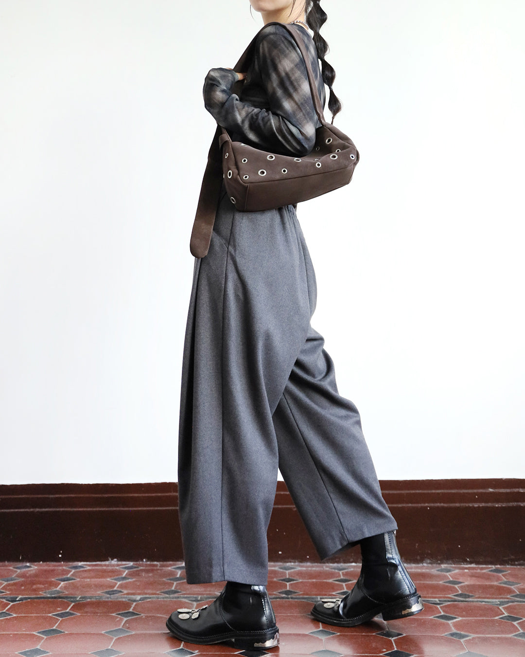 Side Pleated Pants (3 color)