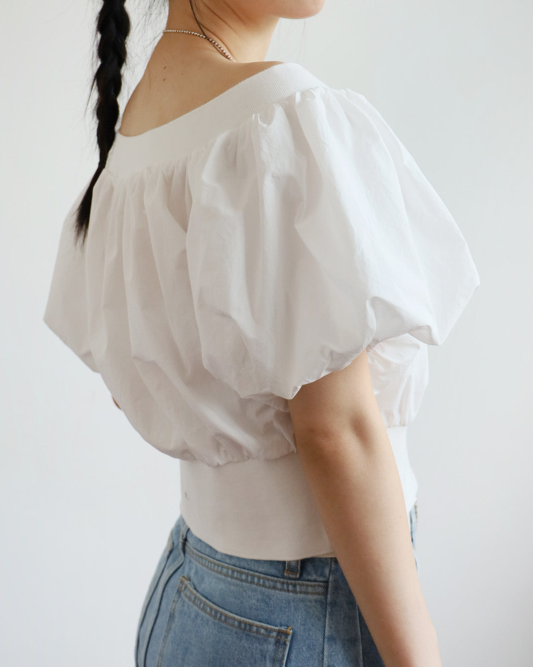 Runched Zip Up Top (2 Colors)