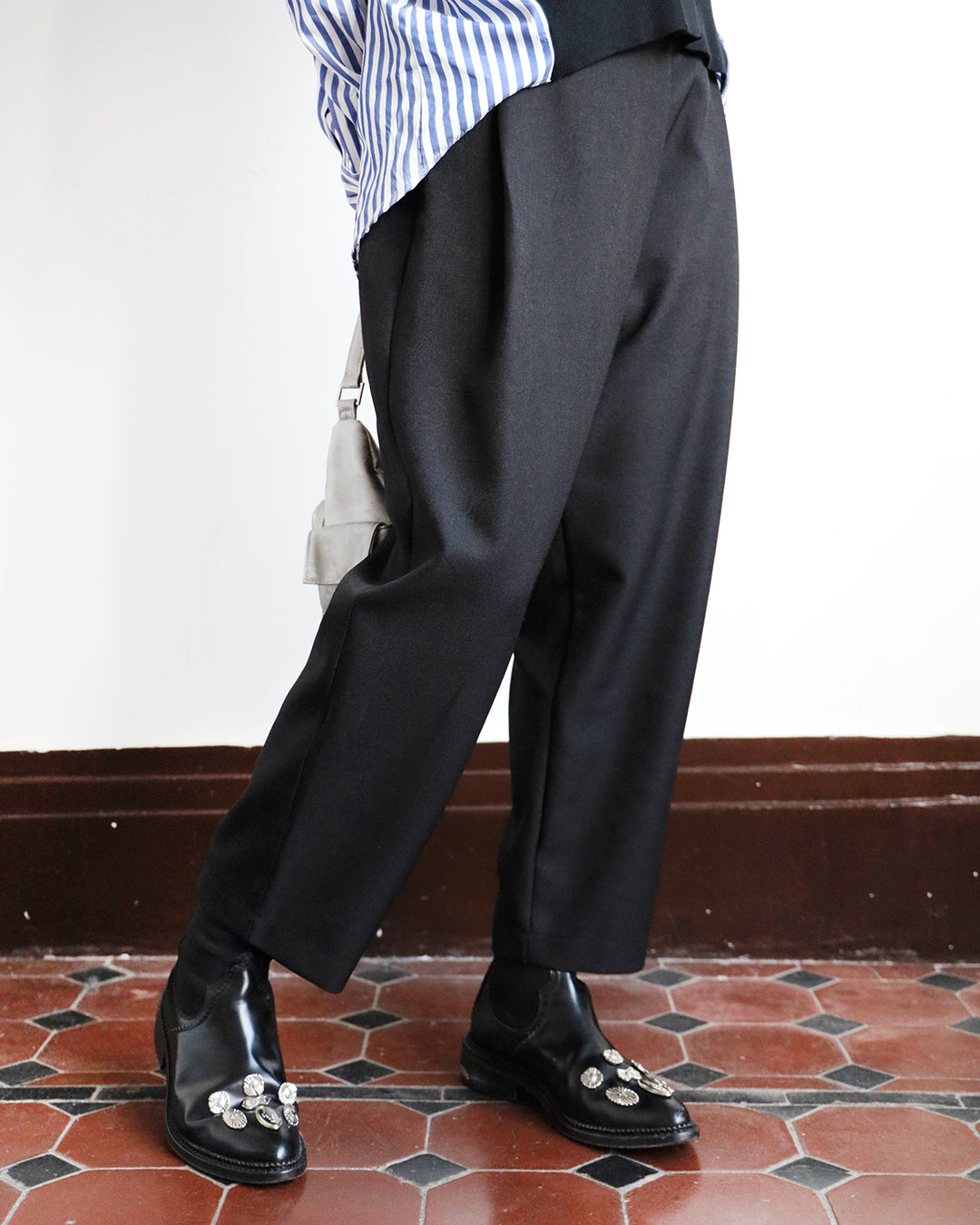 Flapped Tapered Pants (4 color)