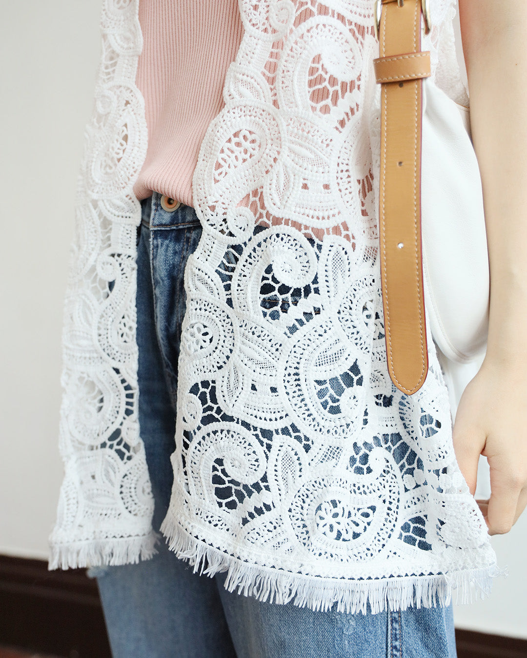 Paisley Crochet Vest  (3 Colors)