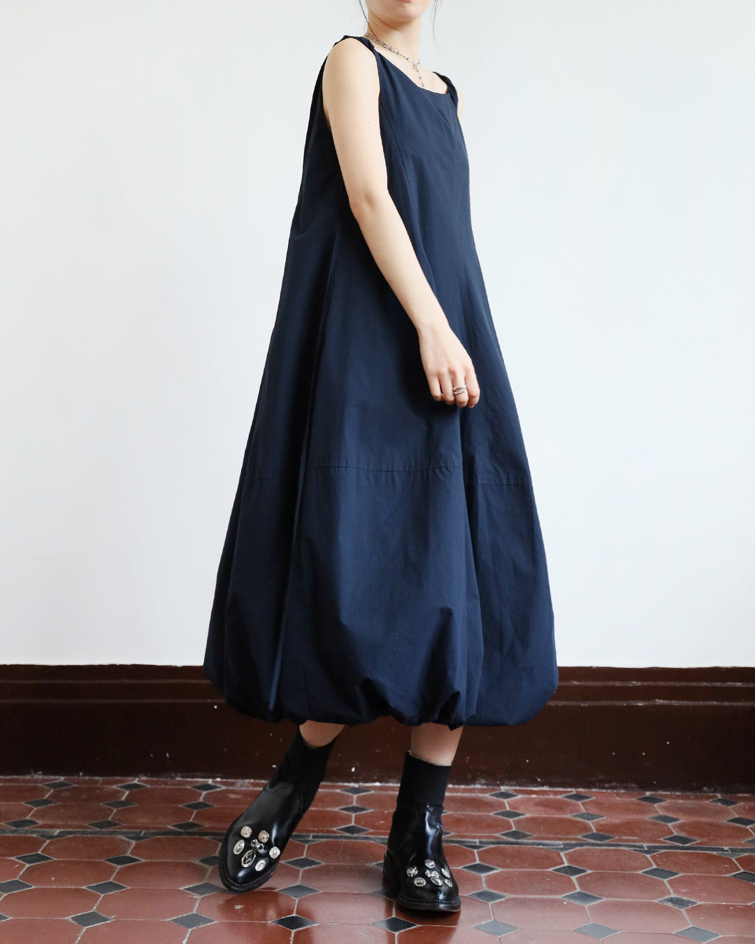 Bubble Hem Cami Dress