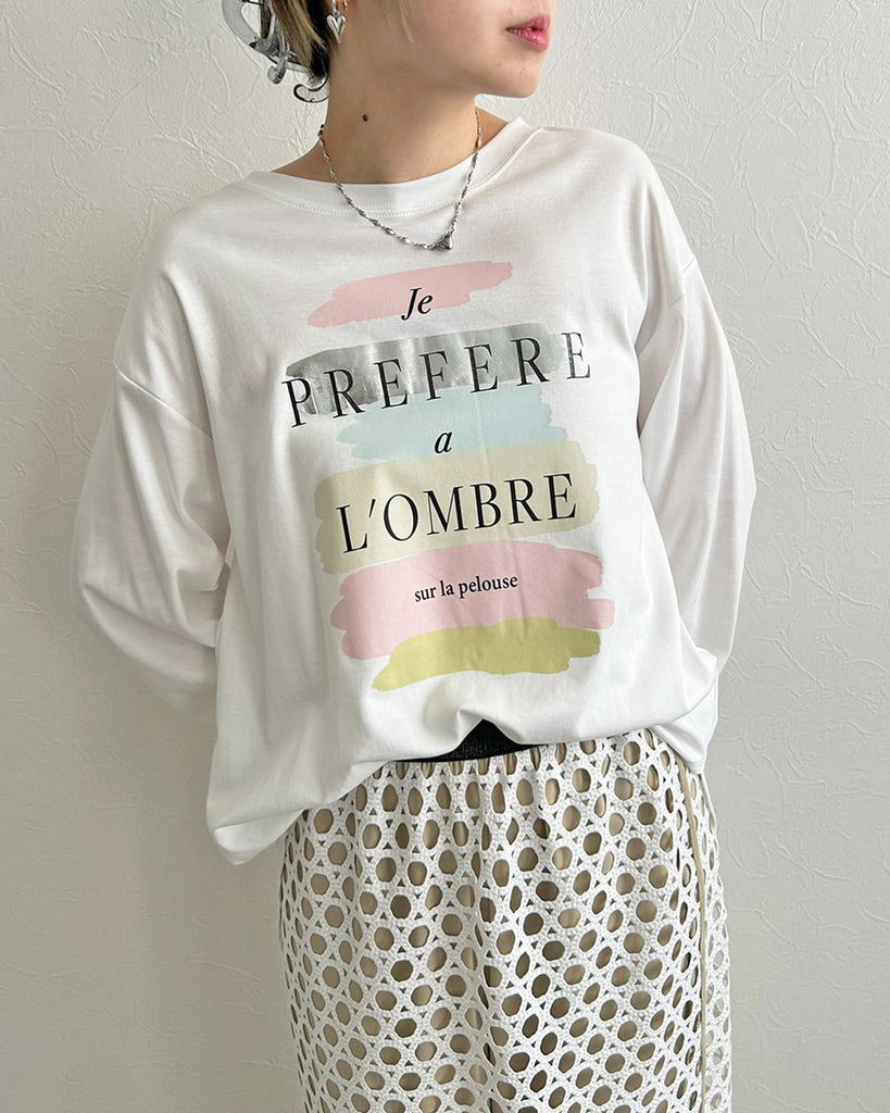 L’ombre Printed Tee