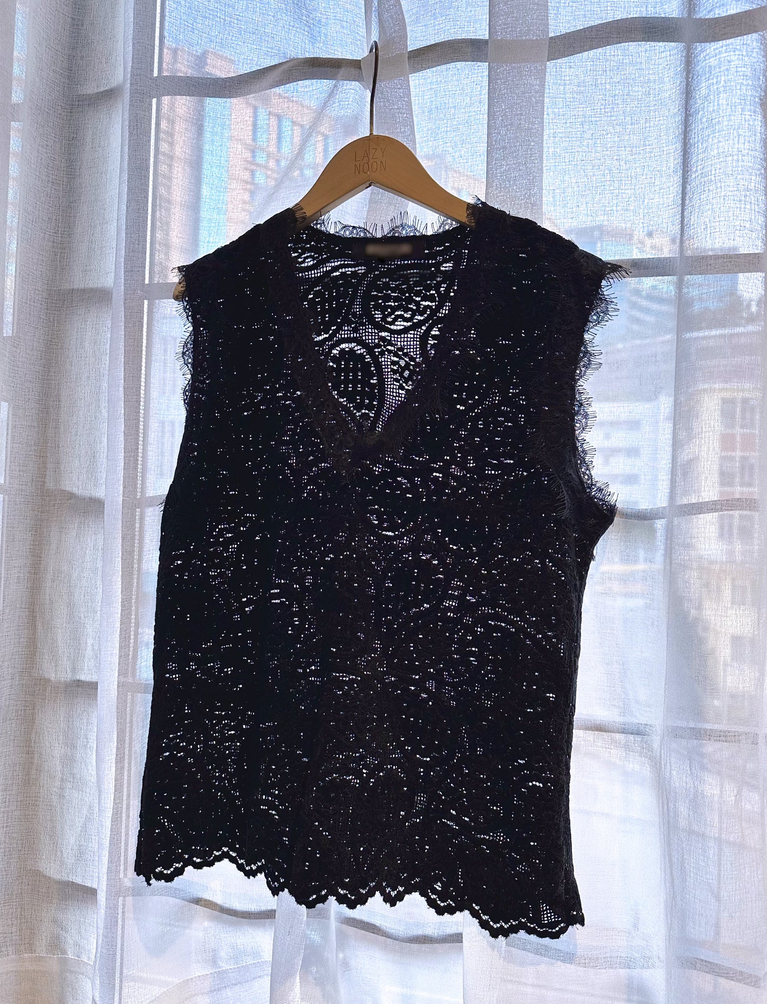 Velvet Lace Vest (4 Color)