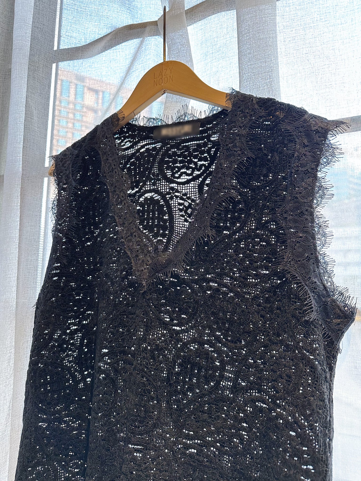 Velvet Lace Vest (4 Color)