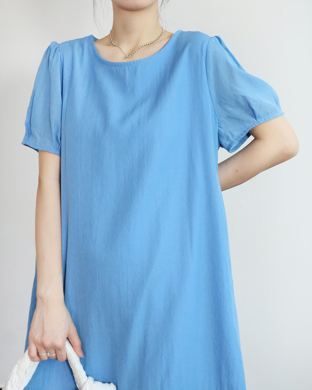 Lace Inserted Dress