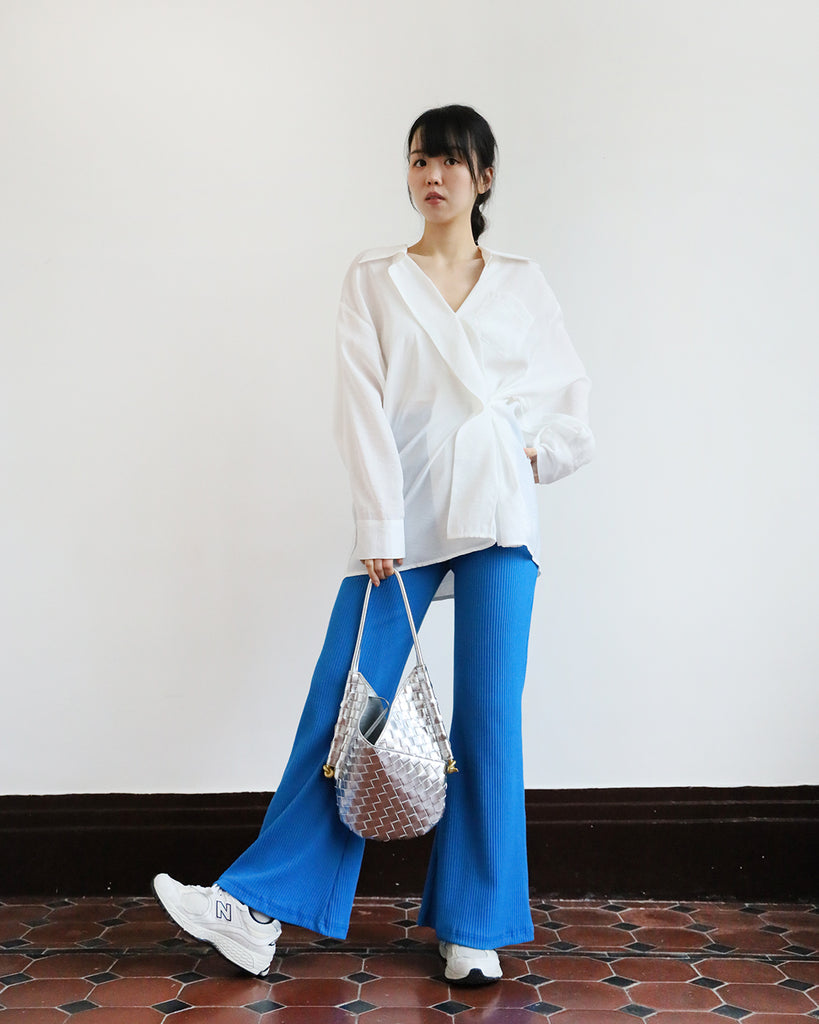 Flare Ribbed Pants (9 color)