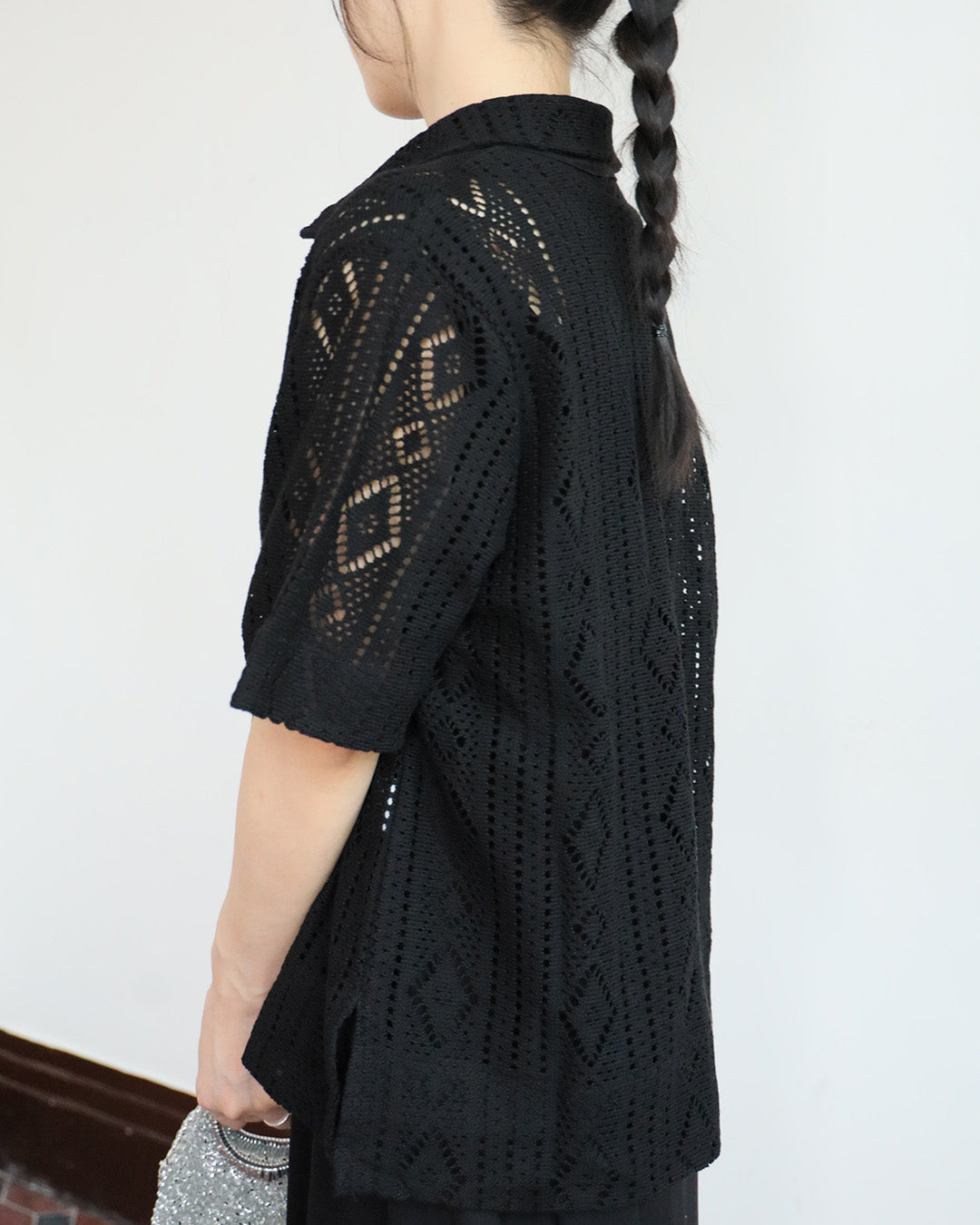 Lace Polo Shirt (2 colors)