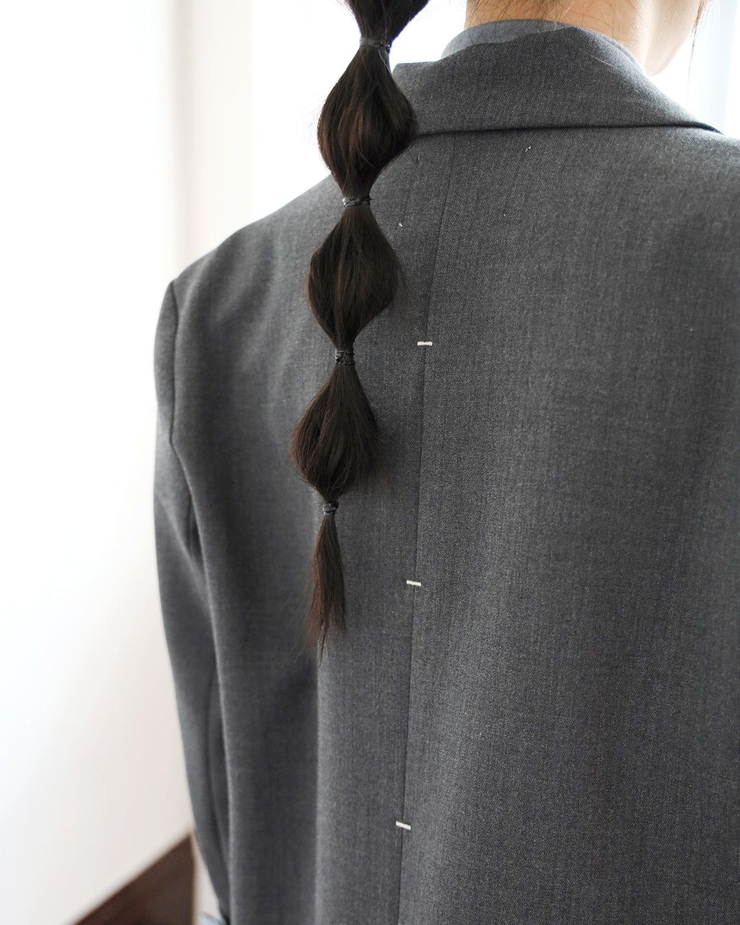 Contrast Cuff Blazer