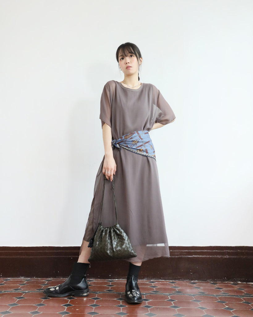 Mesh Layer Dress (3 colors)