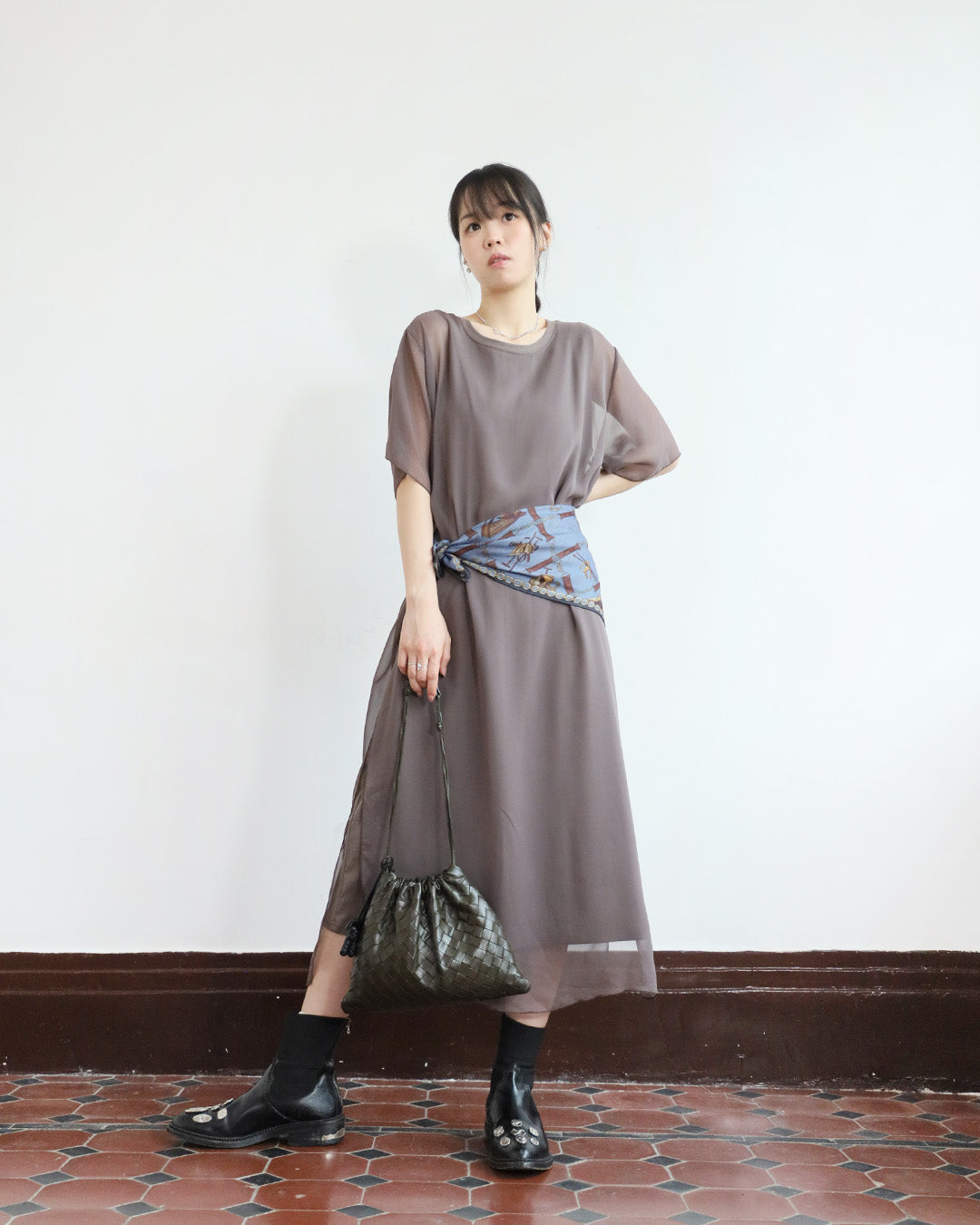 Mesh Layer Dress (3 colors)