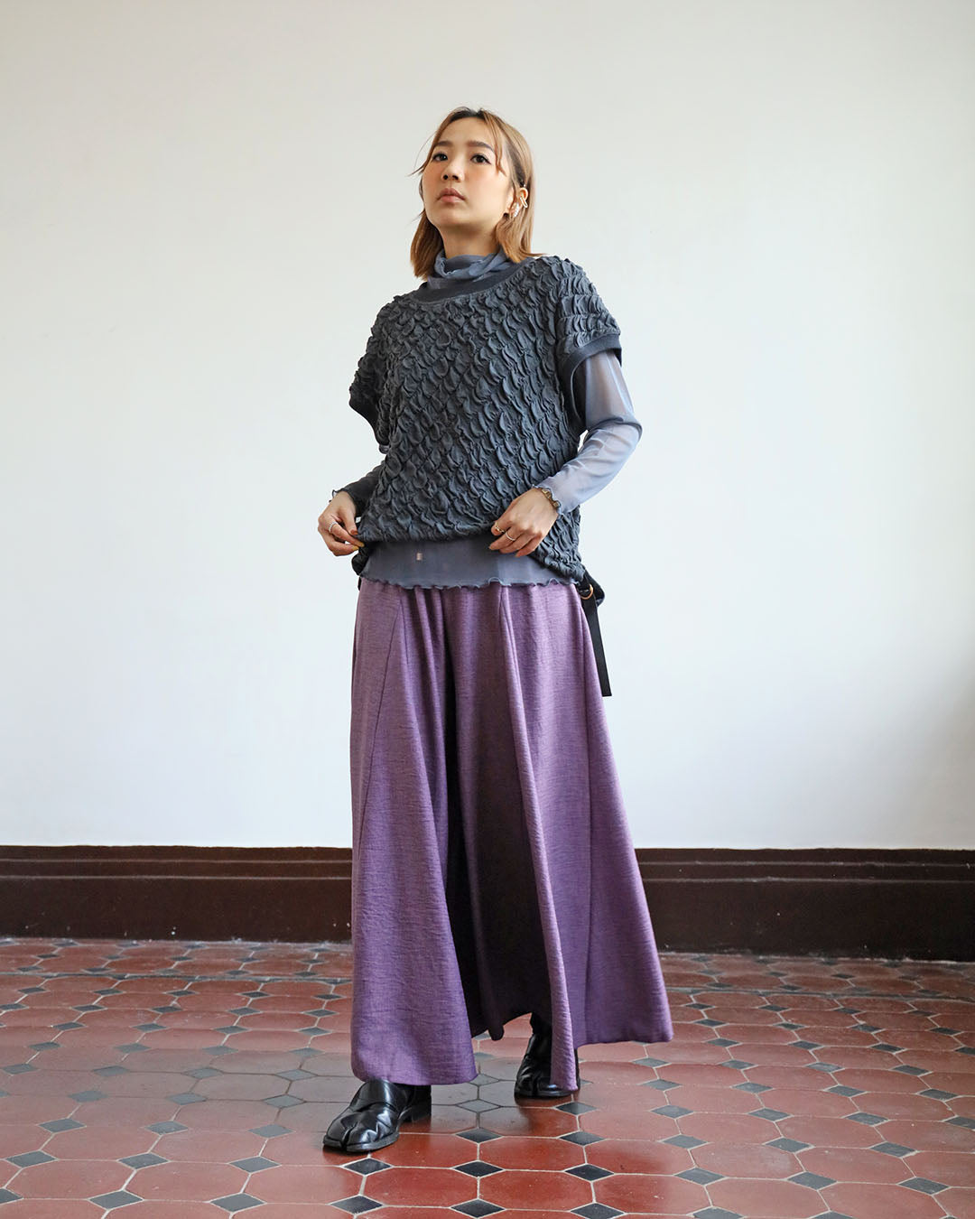 Wide Leg Culottes (4 color)