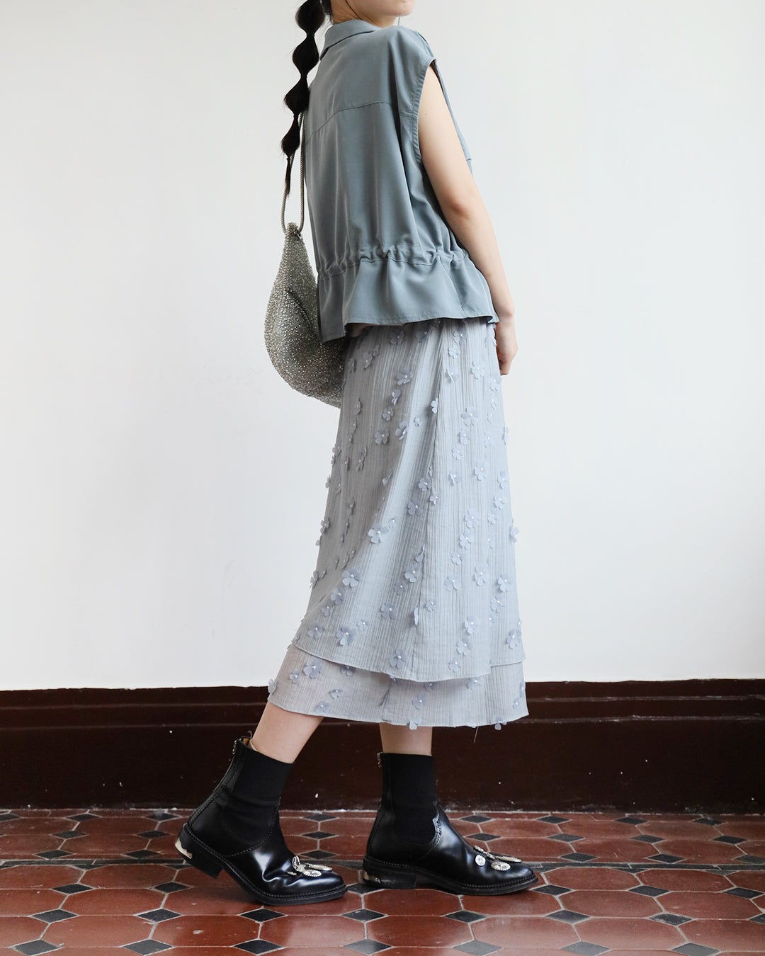 Front Pocket Drawstring Vest