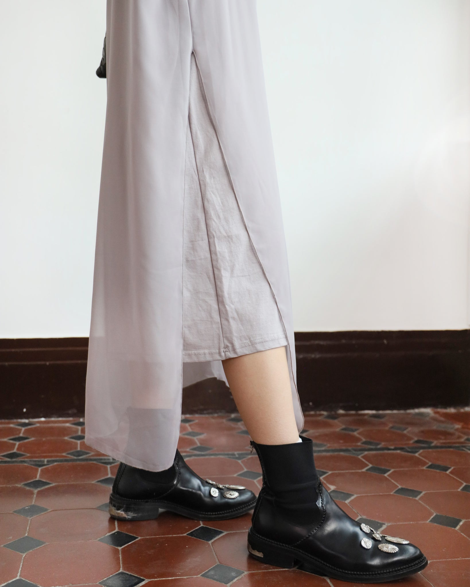 Mesh Layer Dress (3 colors)