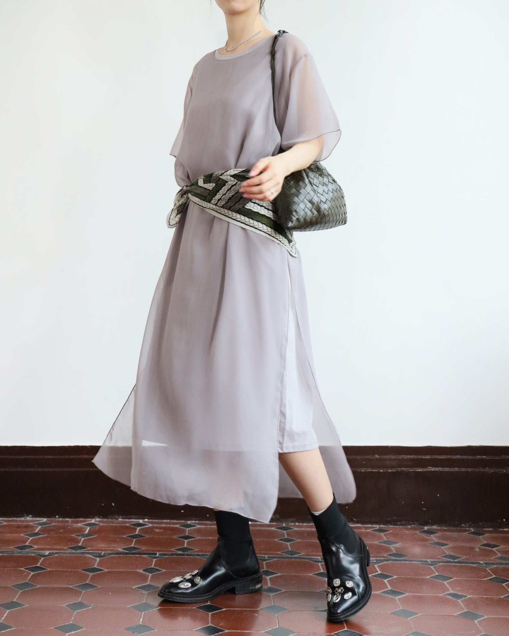 Mesh Layer Dress (3 colors)