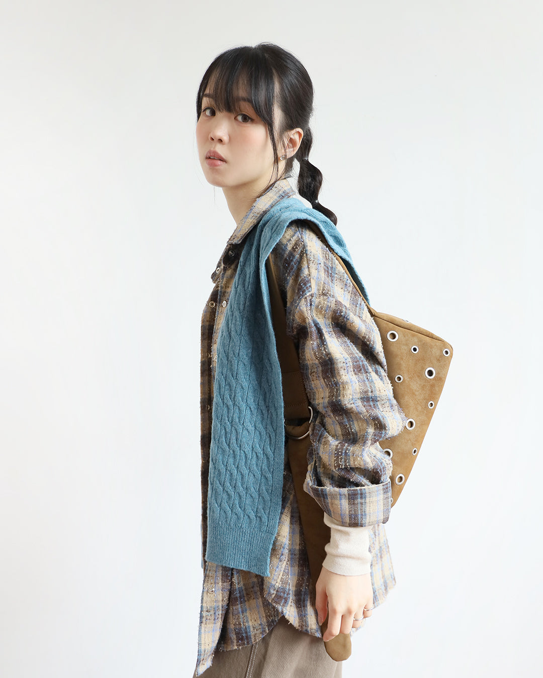 Testure Fabric Checker Outer (2 color)