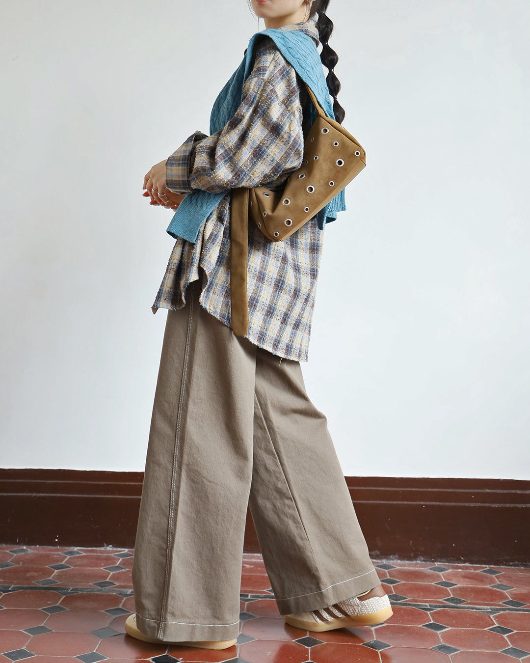 Testure Fabric Checker Outer (2 color)