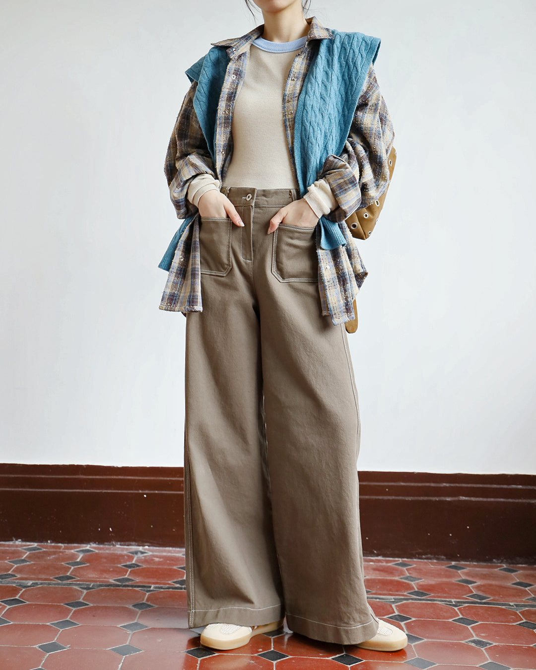 Testure Fabric Checker Outer (2 color)