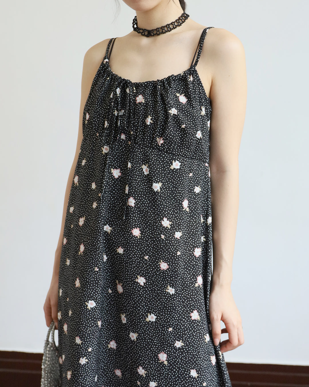 Summer Floral Cami Dress (2 color)