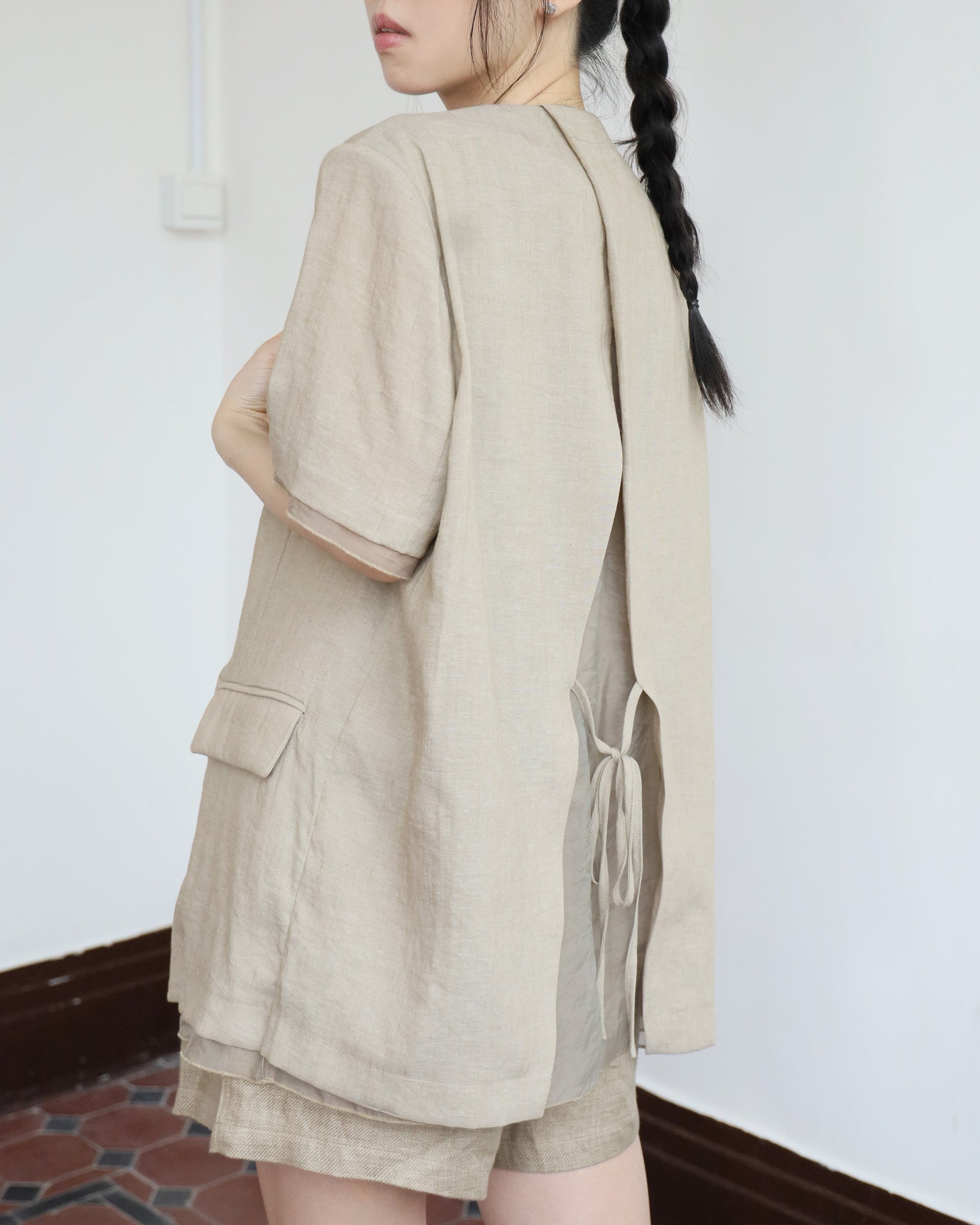 Summer Mesh Layer Blazer (3 colors)