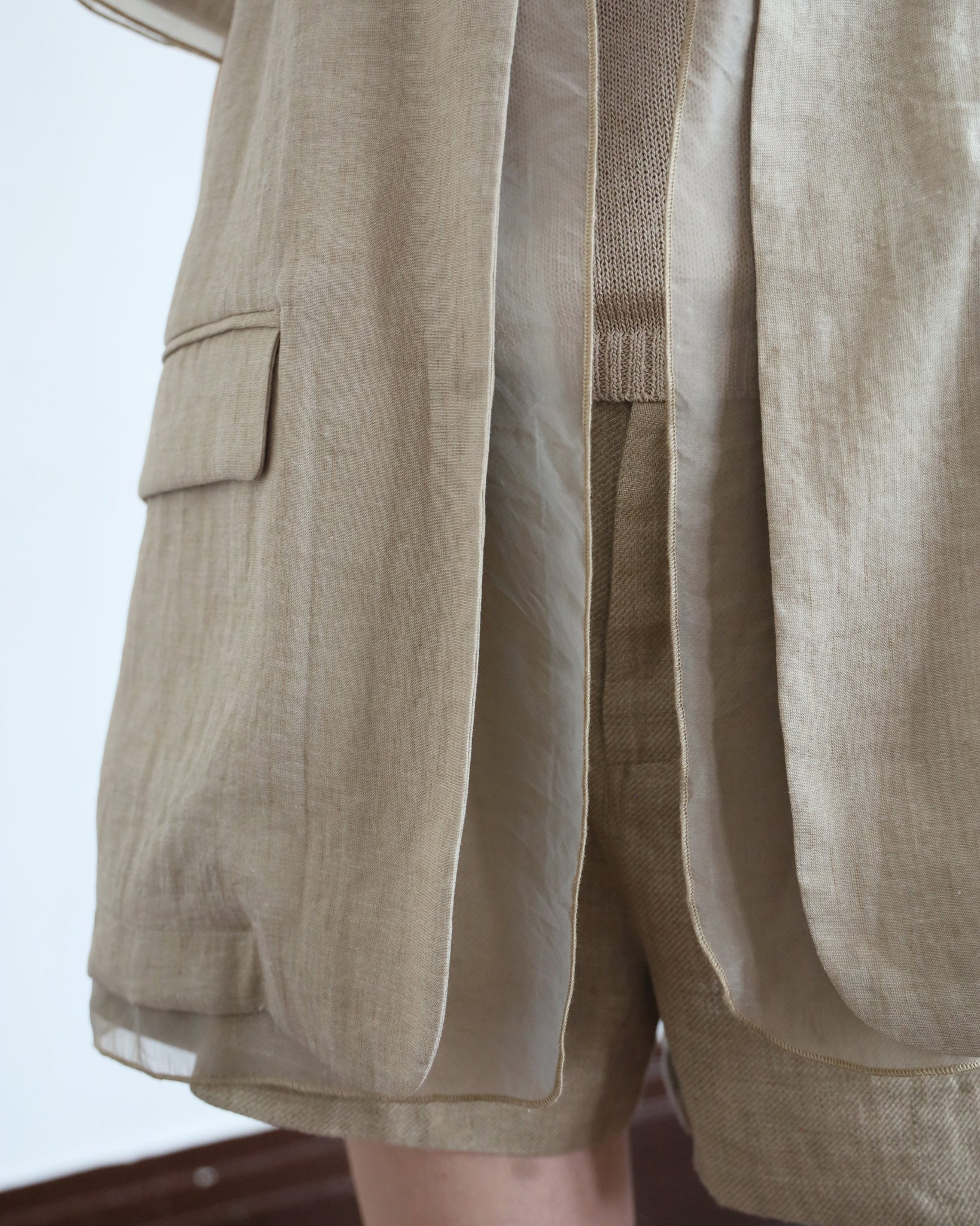 Summer Mesh Layer Blazer (3 colors)