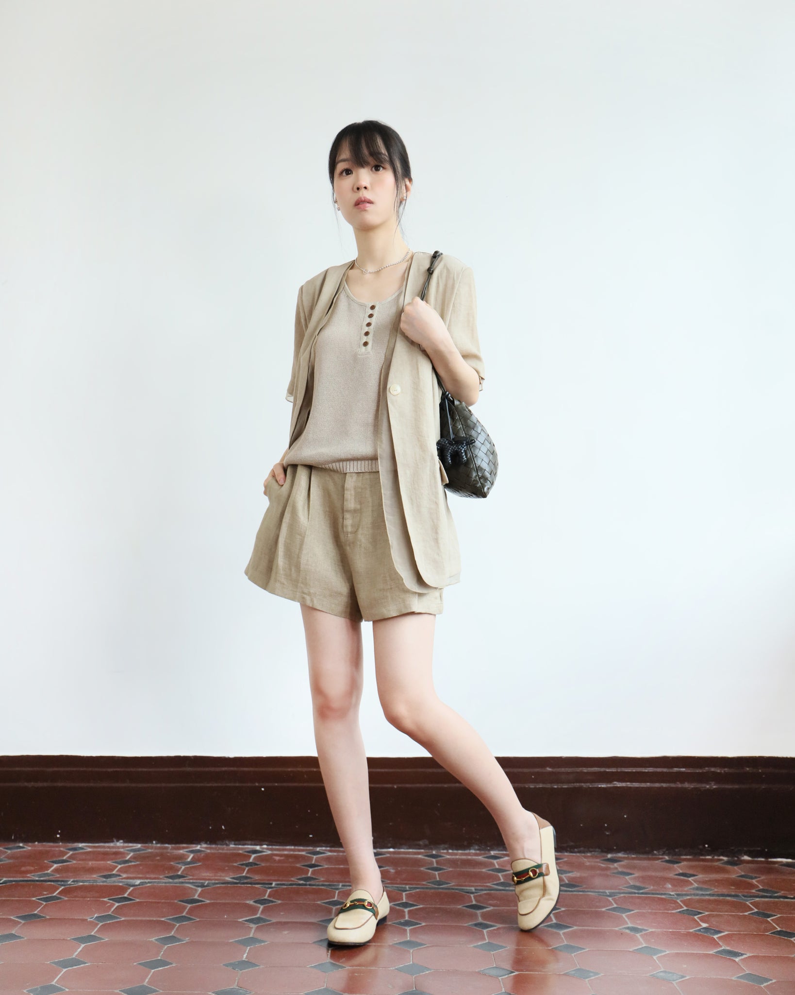 Summer Mesh Layer Blazer (3 colors)