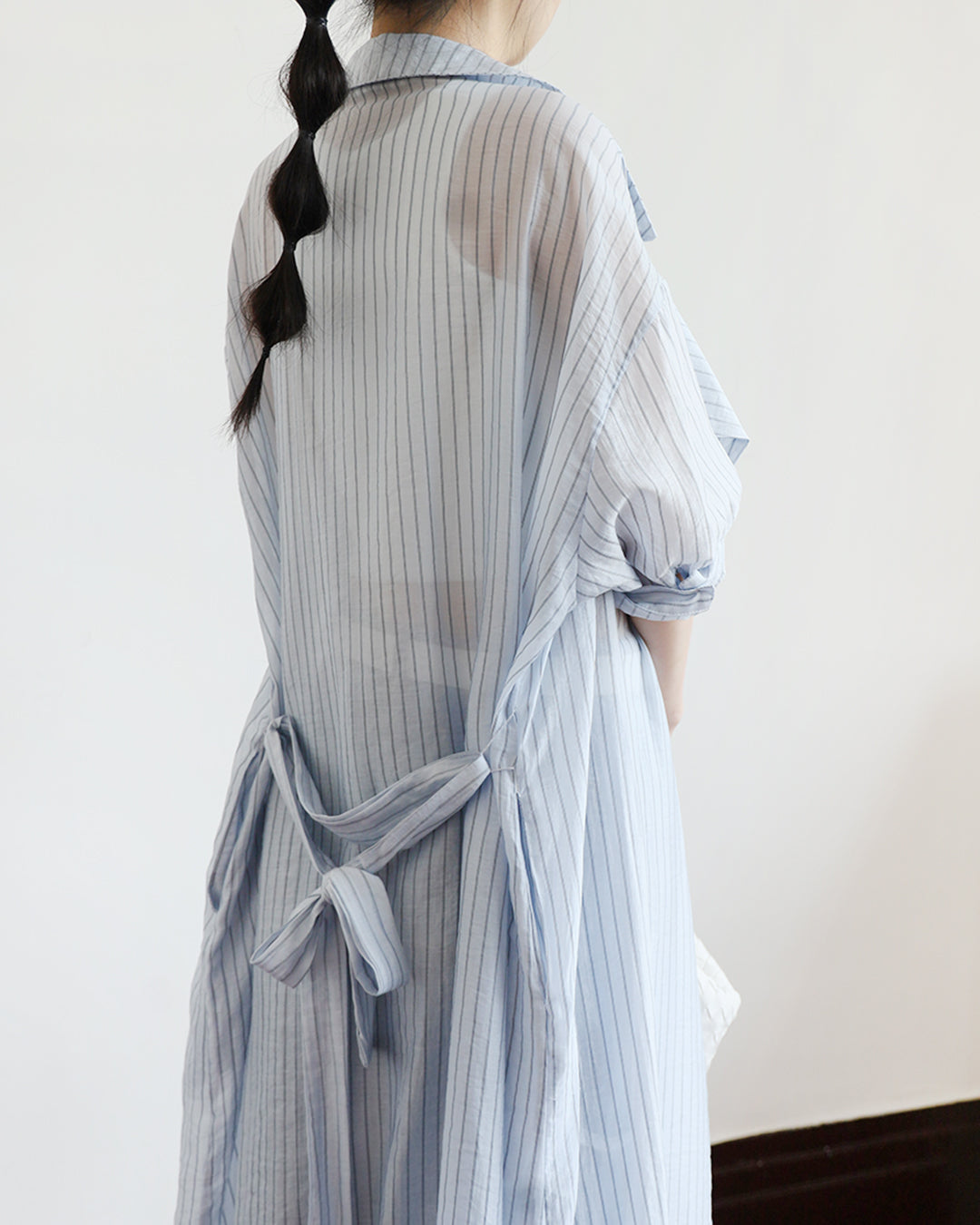 Pinstriped Dress/ Outer (3 colors)