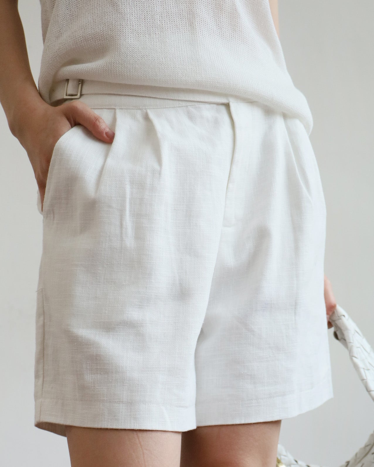 *Side Buckle Shorts (Size S-XL)