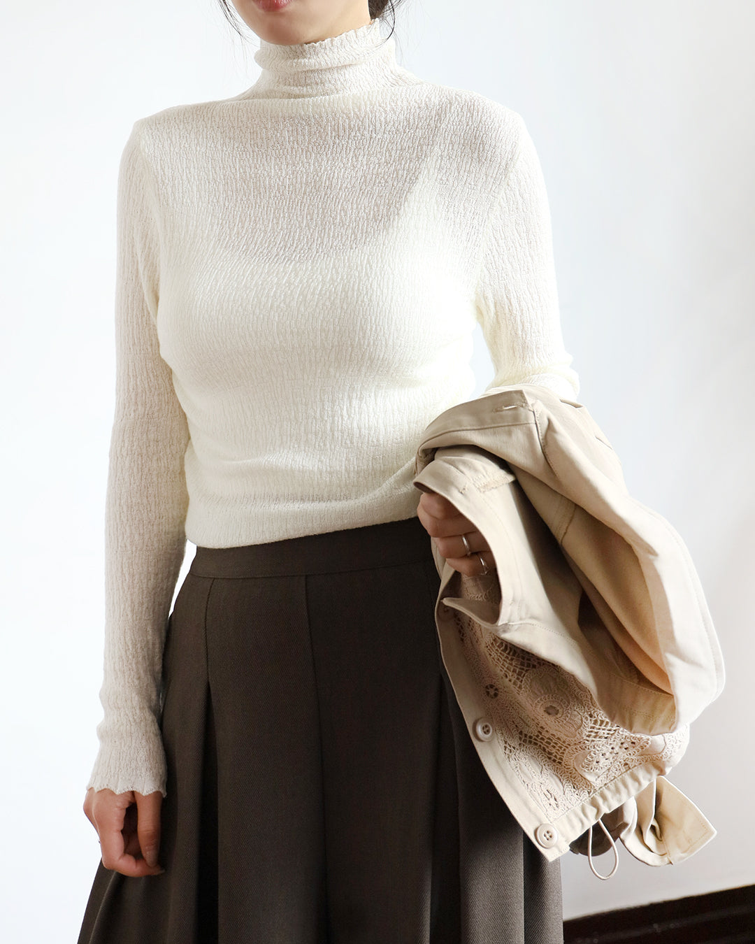 Turtle Neck Top (7 color)