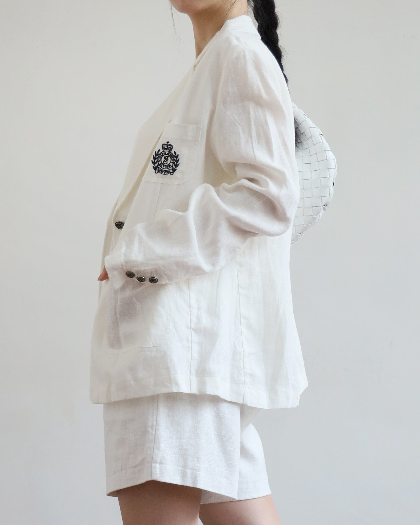 *Embroidery Logo Blazer (2 colors | Size M-L)