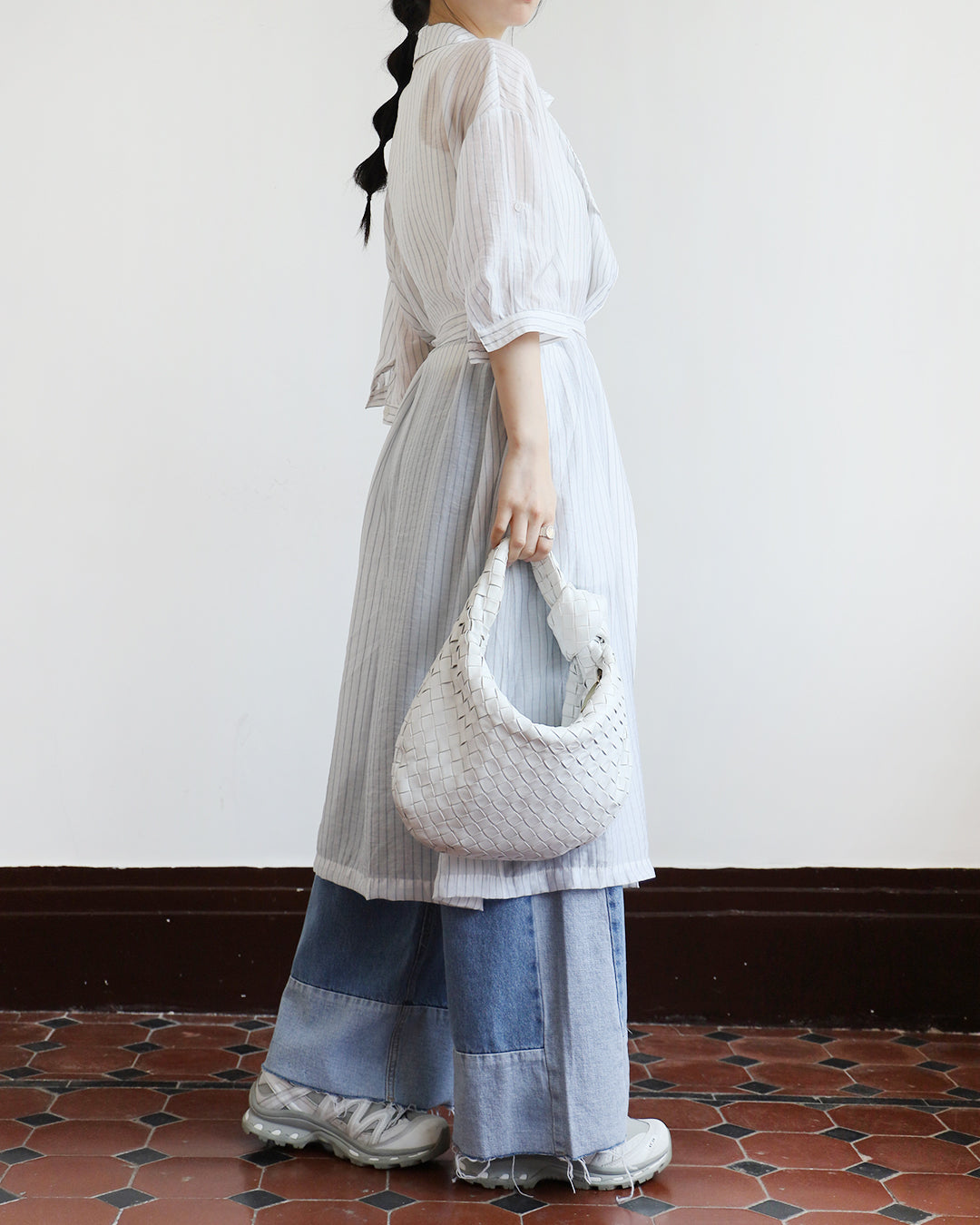 Pinstriped Dress/ Outer (3 colors)