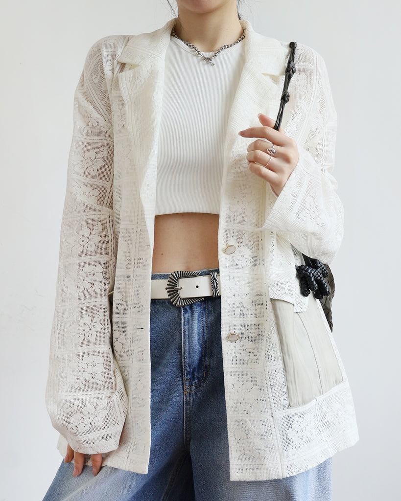 Japan Brand - Lace Blazer
