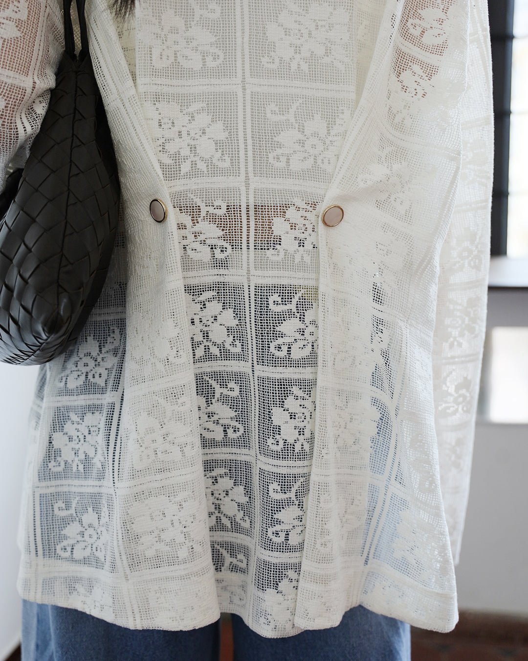 Japan Brand - Lace Blazer (2 colors)