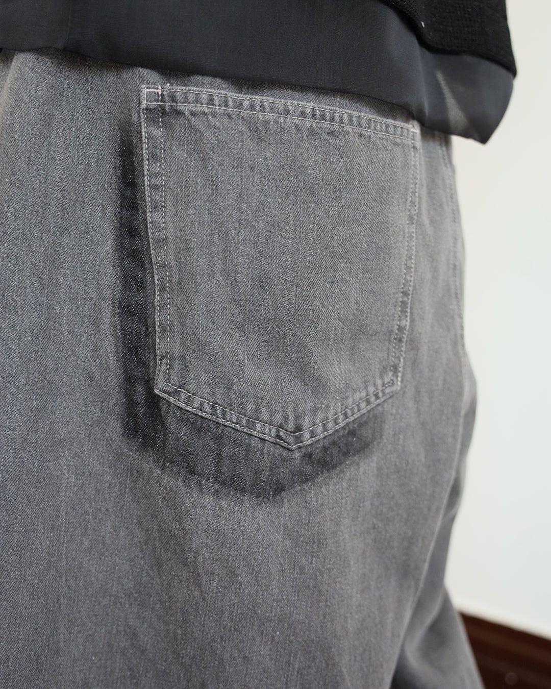 Japan Brand-Grey Mix Fabric Jeans