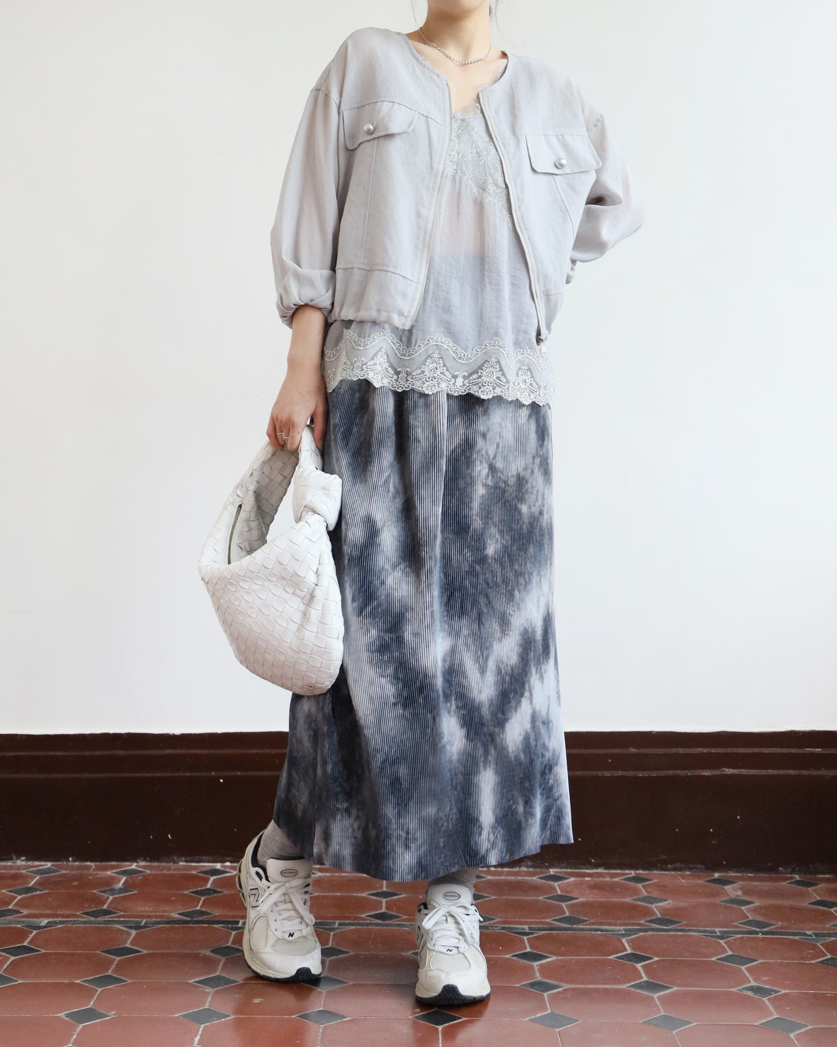 Mesh Drawstring Outer (3 colors)