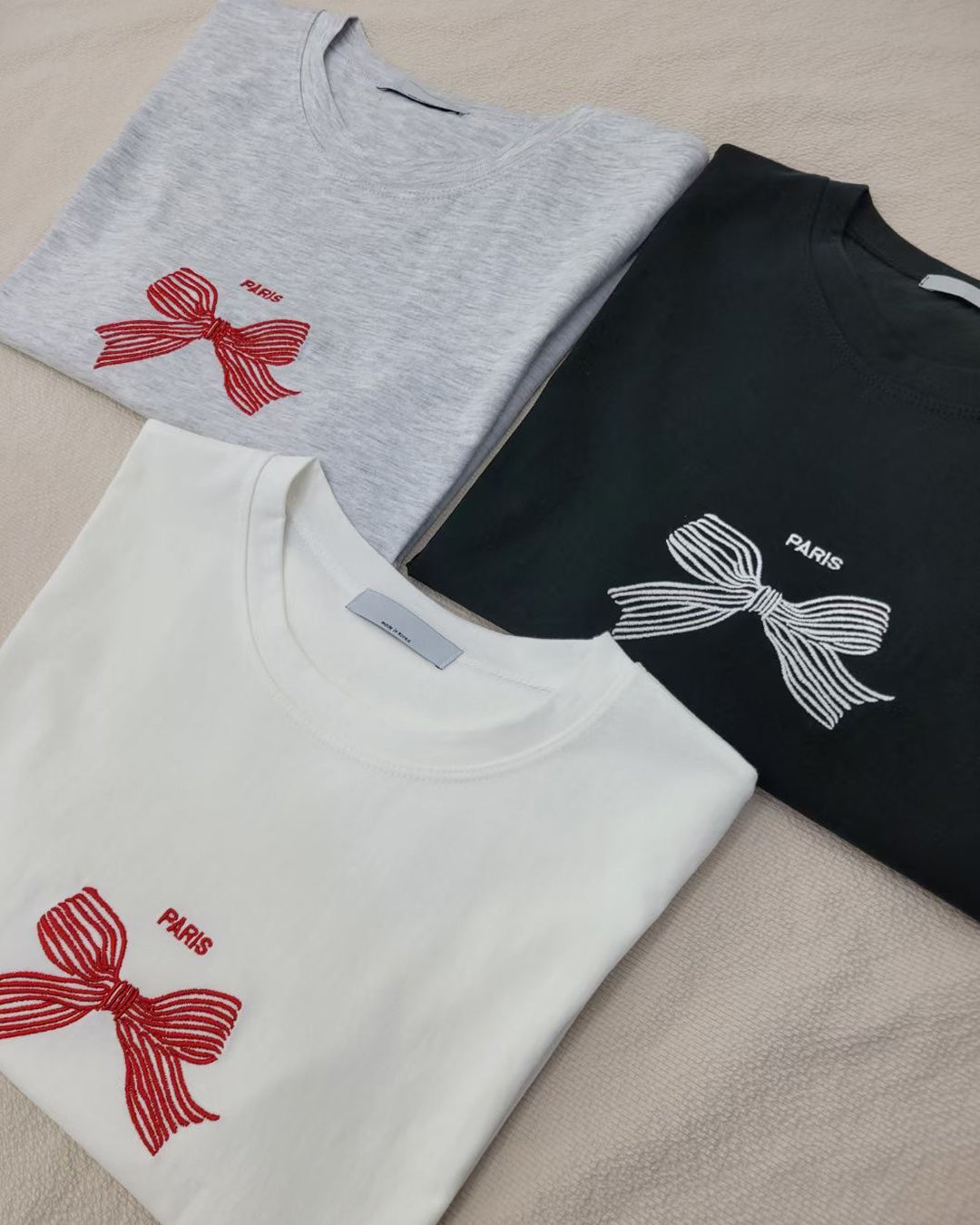 Embroidery Ribbon Tee