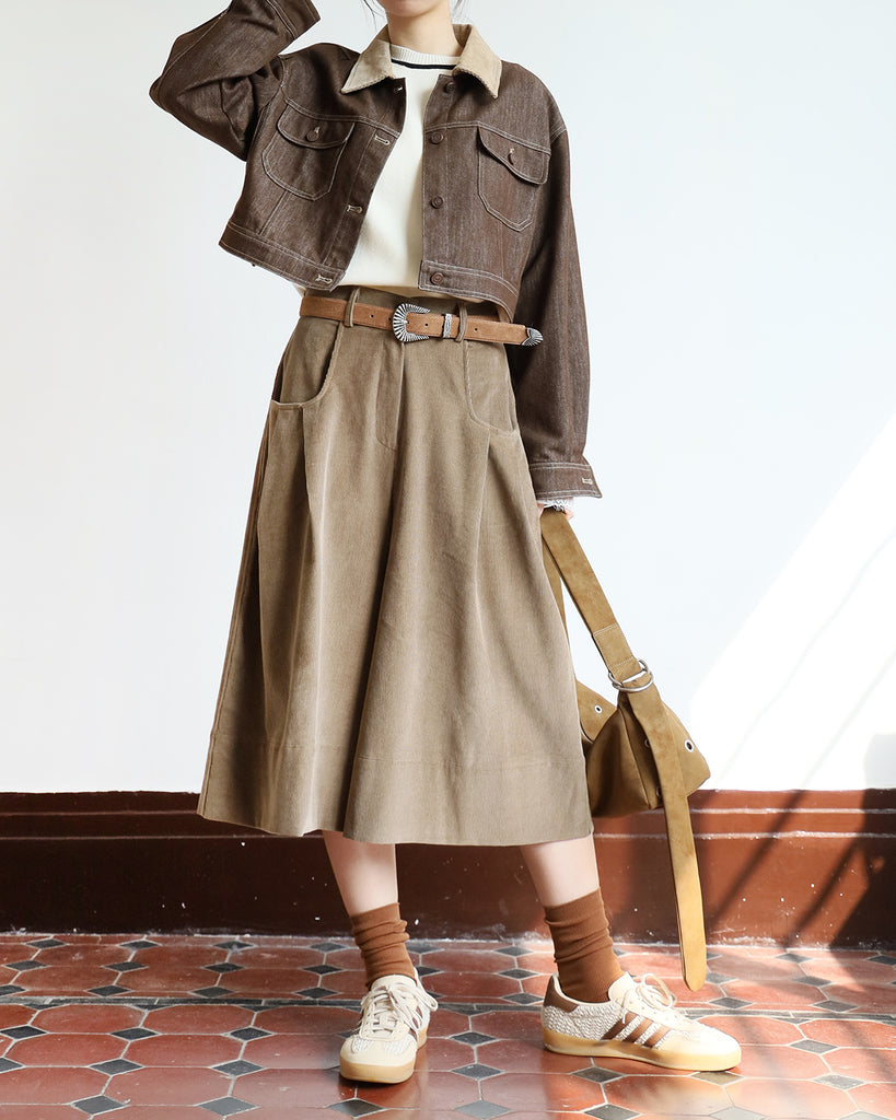 Corduroy Culottes (3 color)