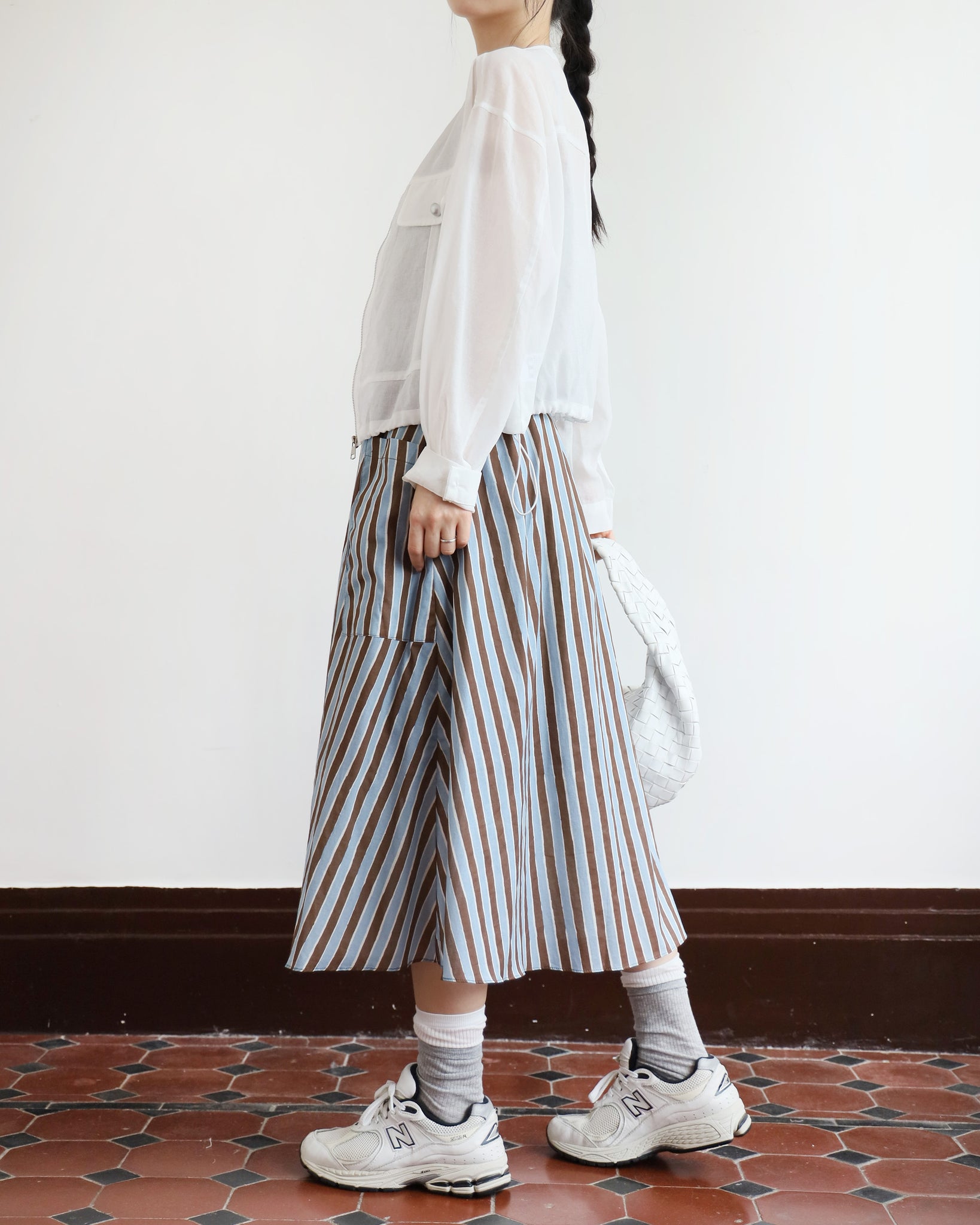 Mesh Drawstring Outer (3 colors)