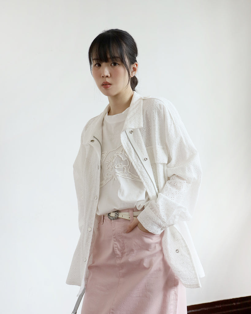 Broderie Utility Jacket