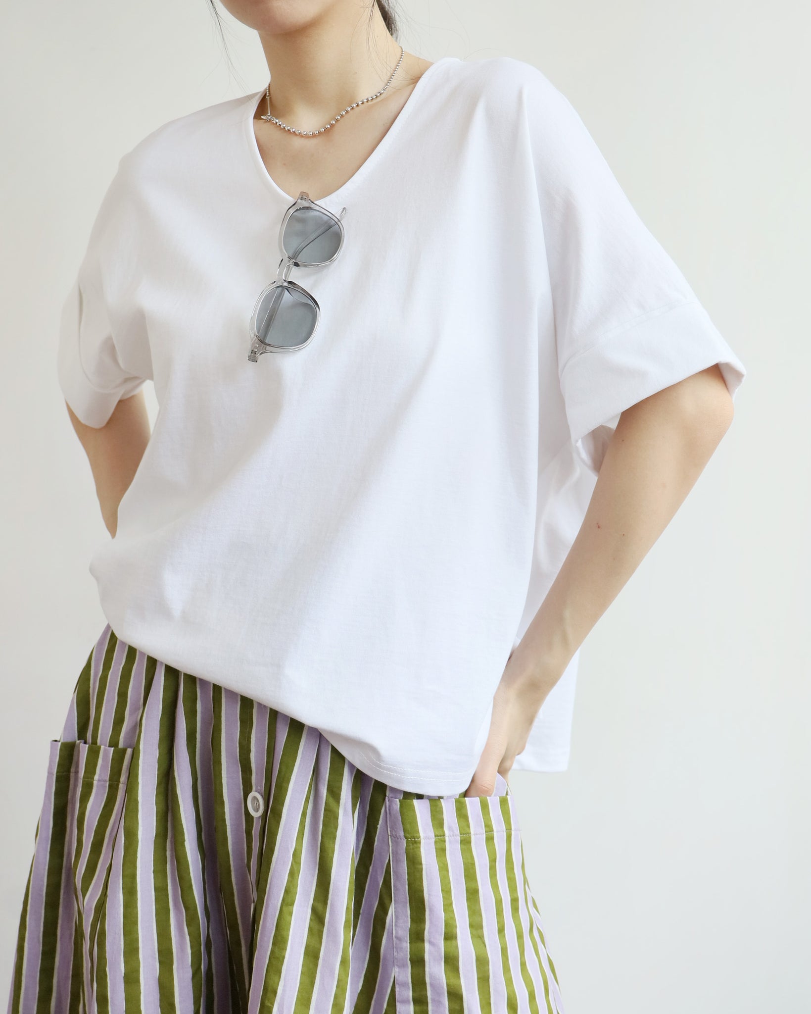 The Structured Cuffed Tee (3 colors)