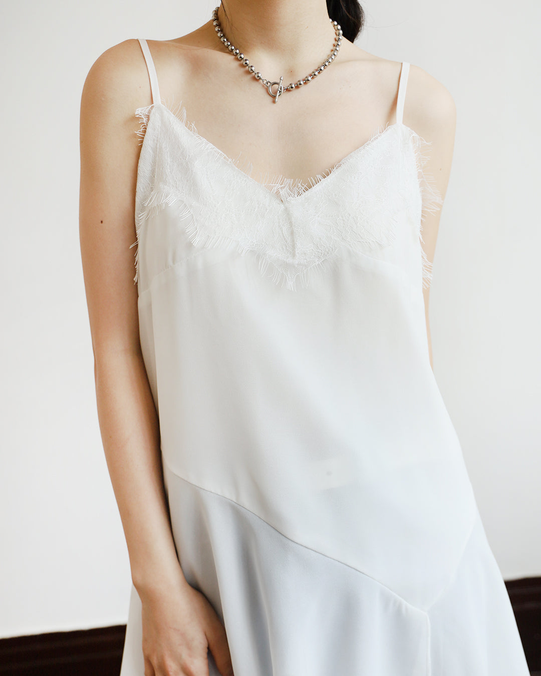 Asymmetric Chiffon Cami Dress (2 colors)