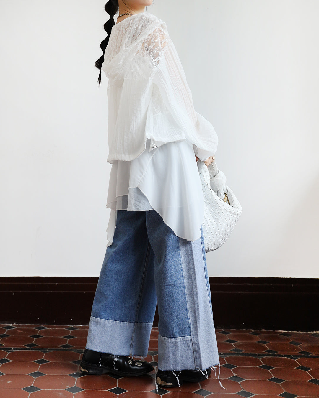Asymmetric Chiffon Cami Dress (2 colors)