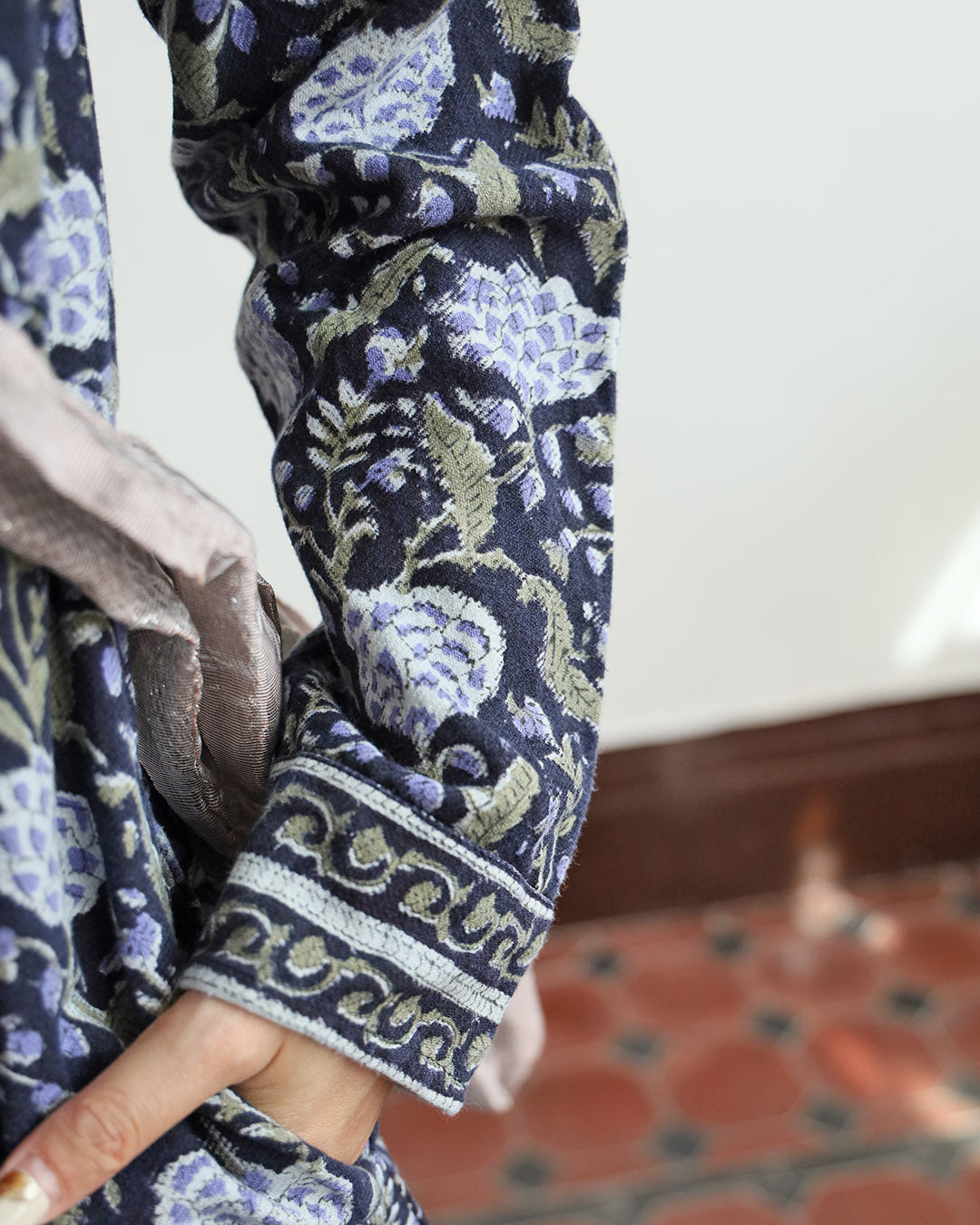 Hand Block Printed Dress (2 color)
