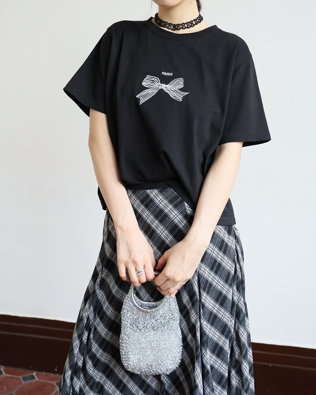 Embroidery Ribbon Tee